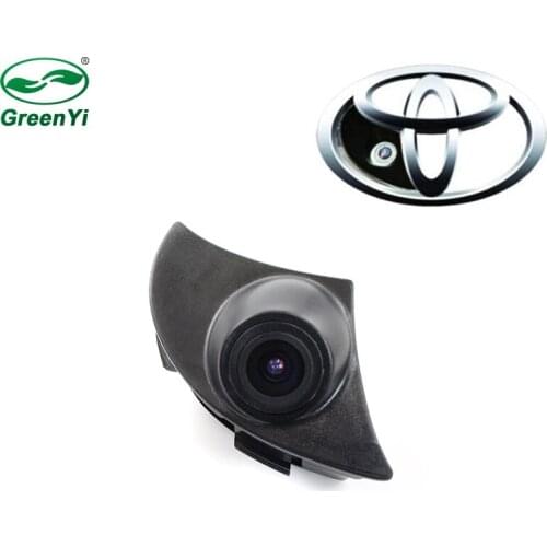 CCD Car Front Logo Camera For Toyota Corolla Front View Logo Camera For Android DVD Car Monitor Parking Assistance