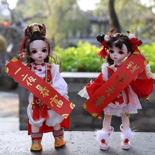 DBS DREAM FAIRY doll 1/6 BJD 28 Joint Body with customized Make-up including clothes shoes and hair New Years girl gift toys