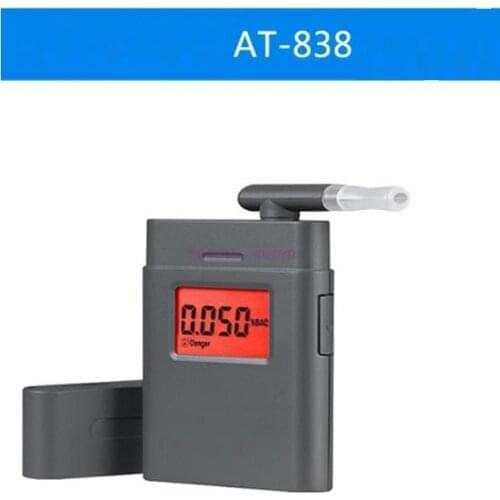 By DHL or Fedex 100pcs Digital Breath Alcohol Tester Backlight Breathalyzer Driving Essentials Police Parking Gadget new
