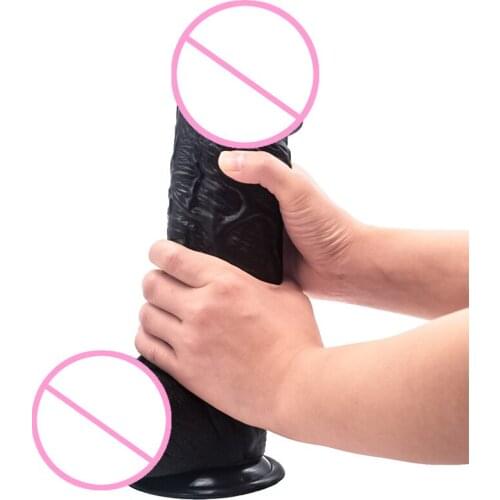 HOWOSEX 29*8.5CM Giant Huge Dildo Super Big Dick with Suction Cup Anal Butt Plug Large Dong Realistic Penis Sex Toys For Women