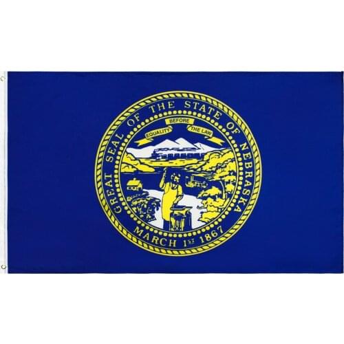 Xiangying 90x150cm us usa state nebraska flag