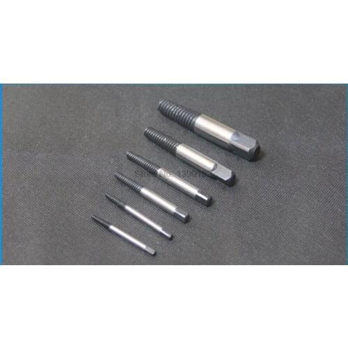 DHL 50set 6pcs/set Damaged Broken Screws Extractor Drill Bits Easy Out Remover Center Drill Damaged Bolts