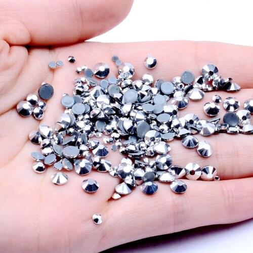 Crystal Hotfix DIY Rhinestones For Nails ss6-ss30 And Mixed Labrador Strass Nail Art Glass Stone Glitter Decoration Design