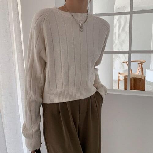 Korean Knitted Top Fashion 2021 Sweater Winter Clothes for Women Black Turtleneck Casual Pullovers Solid Thick Blusas 0835