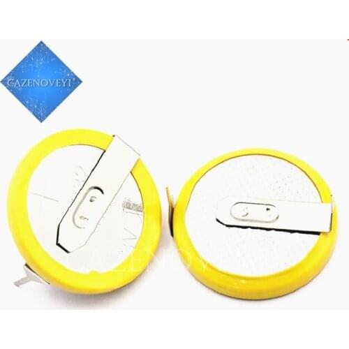 5PCS 3V 210mAh CR2032 Battery Lithium Manganese With 2 Solder Tabs For Motherboard Calculator CR2032 Button Coin Cell Battery