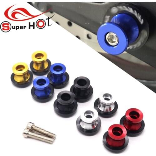 M8 Motorcycle Accessories CNC Aluminum Swingarm Spools Slider Screw for S1000RR S1000R HP4 S1000XR