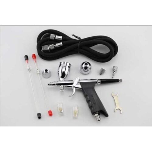 Factory price 0.3/0.5/0.8mm 3 in 1 Airbrush spray gun Set, Air Brush Spray kit