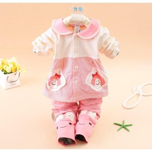 Baby Clothes Girls Toddler Girl Outfits Fashion Cute Top + Pants Baby Girl Clothes Kids Clothes Girls Cheap Baby Girl Clothing