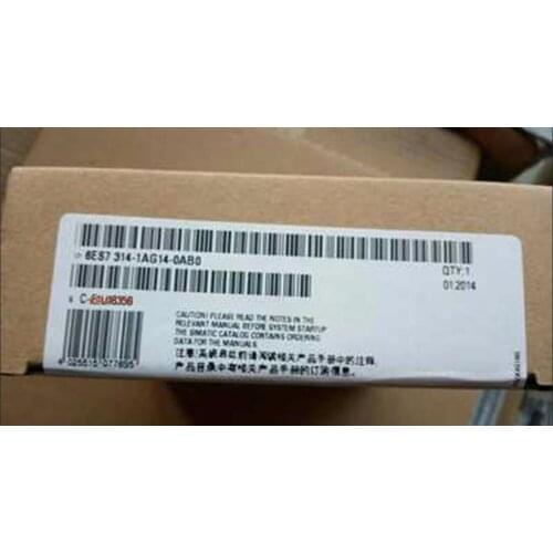 Original S7-300 CPU Module 6ES7314-1AG14-0AB0 314 Central Processing Unit with MPI 6ES7 314-1AG14-0AB0 6ES73141AG140AB0 New