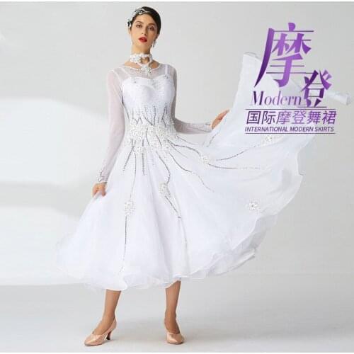 News ballroom dress standard clothes for ballroom dancing ballroom dance competition dresses-B-20100
