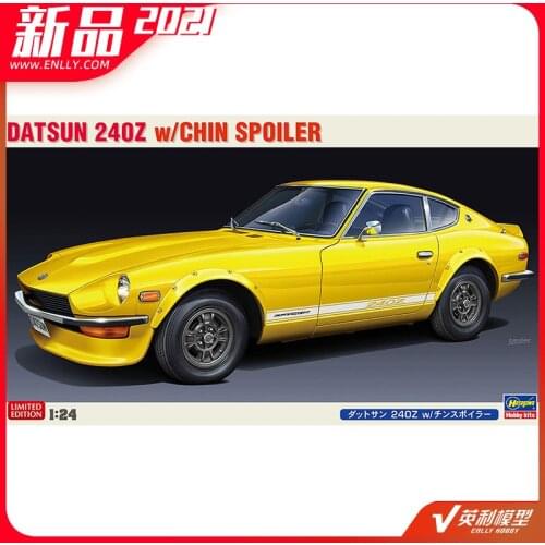 Assembly Car Model 1/24 Datsun 240Z with Lower Spoiler 20487 DIY Plastic Kit Assembly Car Model Display Collection