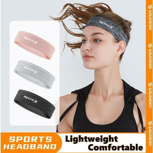 Running Sports Headband Unisex Sweat Band Outdoor Cycling Fitness Forehead Protect Yoga Headband Breathable Antiperspirant Belt