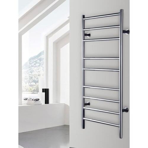 Yijin HZ-927A Stainless Steel Heated Towel Rack Wall Mounted Towel Holder Rail Electric Towel Warmer Rail Bathroom Towel Dryer