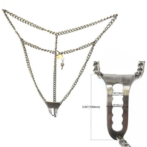 3 Styles Chastity Bdsm Sexy Toys Adjustable Size Stainless Steel And Pu Leather Belt Erotic Womans Harness Adult Game