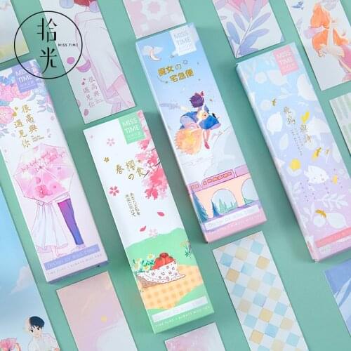 30 pcs/1 lot nice to meet you Paper bookmarks bookmarks for books/Share/book markers/tab for books/stationery
