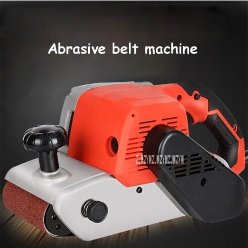 4-inch 9403 Electric Portable Abrasive Belt Machine Woodworking Household Polishing Sand Belt Machine 220V 1380W/1480W 610*100MM