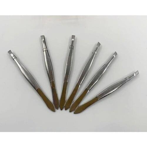 5000 pcs Lady Eyebrow Tweezers Clips Fashion Lady Stainless Steel Shape Tool Eyebrow Clip Tweezer Facial Makeup Tools SN206