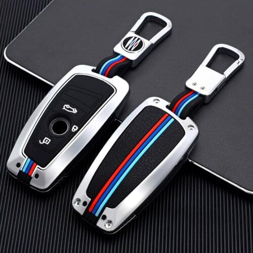 For BMW F10 F20 F30 X3 X4 M3 M4 E34 E90 E60 E36 F25 G30 F11 M3 M4 1 3 5 7 Series Zinc alloy Car Key Case Cover Shell Accessories