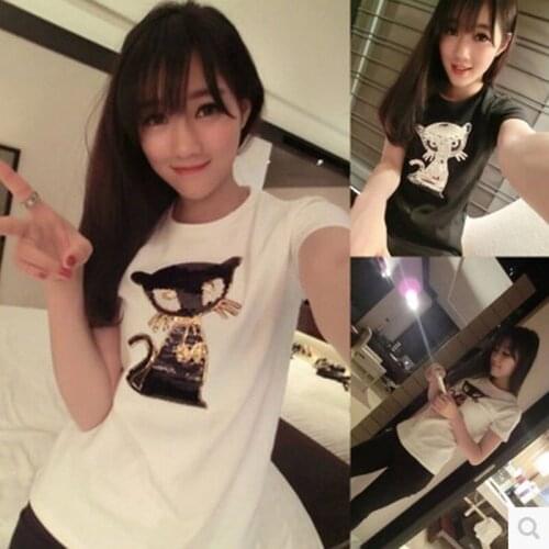 Black Cat DIY Cloth Badges Patch Embroidered Applique Iron On Clothes Stickers Apparel Accessories