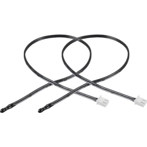 Uxcell 2 Pcs 15K NTC Thermistor Probe 15.7 Inch Epoxy Sensitive Temperature Temp Sensor for Air Conditioner