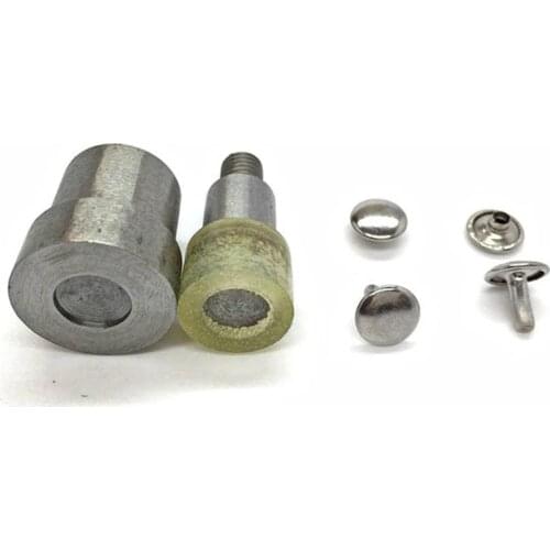 Rivets Tool - Double Cap Rivets Setting Tool - Die Set Green Hand Press Machine - Riveter