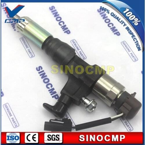 SK200-8 J05E-TA J05 Engine Injector 23670-E0050 095000-6353 For Kobelco Excavator
