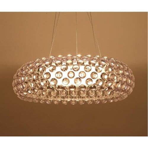 Nordic style lamp bedroom round restaurant chandelier post-modern living room lamp modern minimalist atmosphere bar table led ce