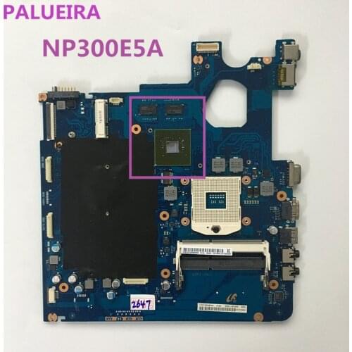 PALUBEIRA For Samsung NP300E5A Laptop Motherboard BA92-09185A BA92-09185B with graphics card