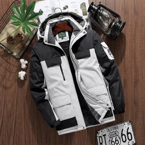 Winter Parkas Men Warm Thick Windproof Jacket Men Multi-pocket Hooded Coat Mens Fashion Waterproof Outwear Brand Clothing 9XL