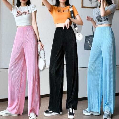 MUZISHA Women's Wide Trousers