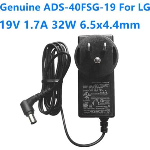 Genuine 19V 1.7A ADS-40FSG-19 AC Switching Adapter For LG LCAP16A-A E2242C IPS277 FLATRON SCREEN Monitor Power Supply Charger