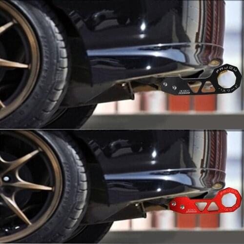Rhombic Towbar Towing Tools for JDM Universal AK-8108 Car Front Trailer Hook Aluminum Alloy Car Auto Rear Bumper