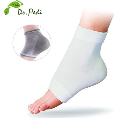 Feet care Moisturizing gel heel socks soft heel sleeves Cracked Foot Skin Care Protector foot care tool pedicure socks 1pair