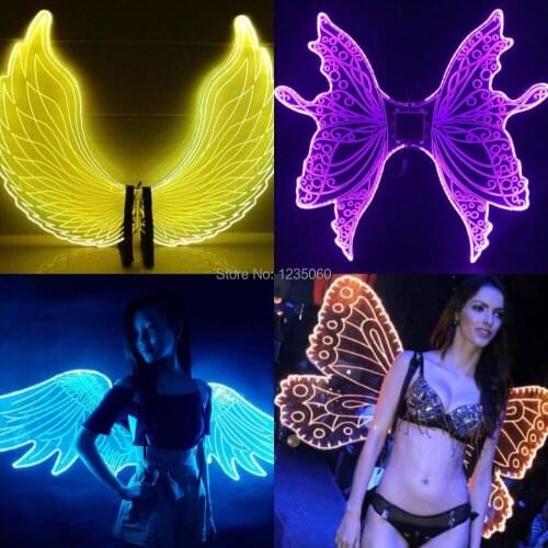 WYY High Quality LED Light wings LED isis wings For Stage performance Club show