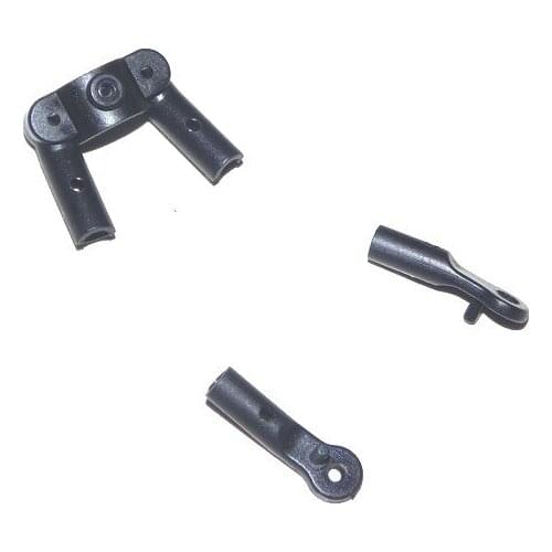 WL V912 RC Helicopter Spare Parts Fixed set for tail decoration set and tail support bar Free Shipping