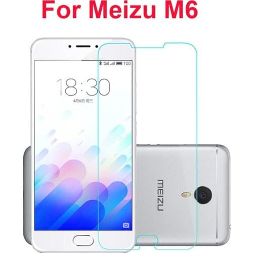 0.3mm 9H tempered glass For Meizu M6 5.2 screen protector protective guard film front case cover Meizu M6 Phone Film+clean kits