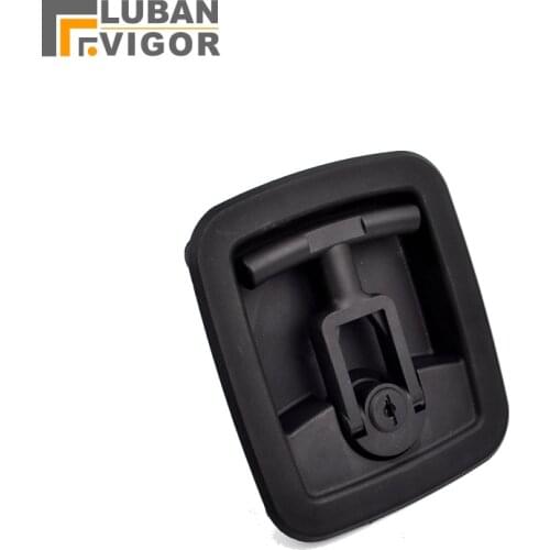 Factory outlets,MS904 plastic Container/Box type car/Handle pull panel cabinet lock, Steel bolt, black,Industrial cabinet lock