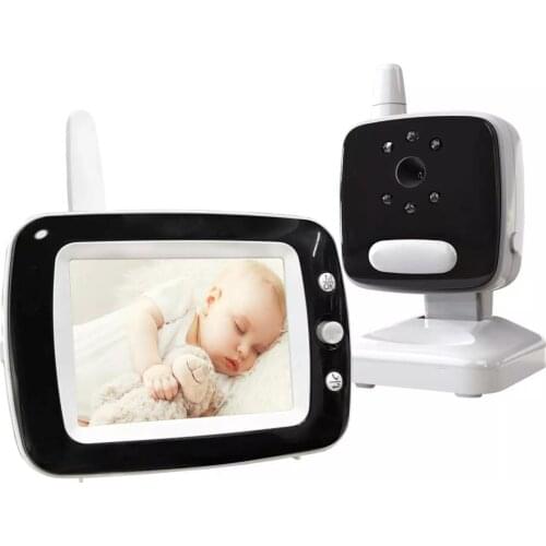 3.5" LCD Screen Digital Video Baby Monitor 2 Way Talk Security Wireless Baby Camera Night Vision Electronic Babysitter Lullaby