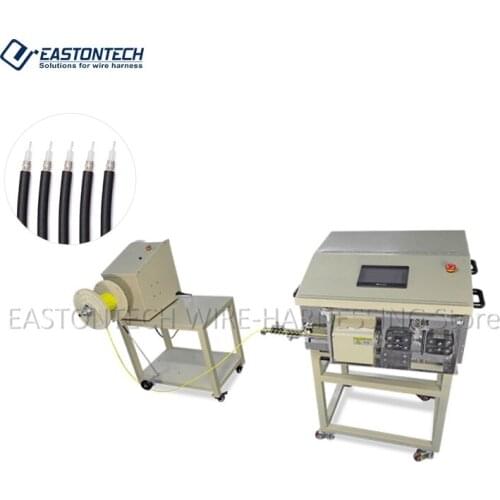 EW-06H Automatic coaxial wire stripping machine 1.0-5.5mm2
