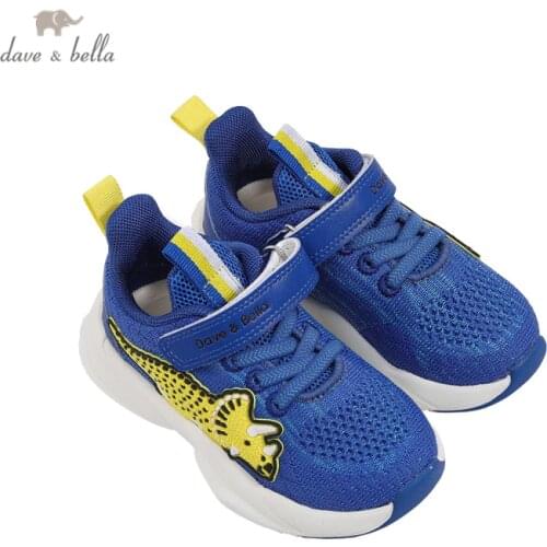 DB16993 Dave Bella spring baby fashion unisex cartoon shoes casual new born girls boys shoes