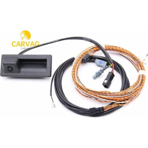 FOR AUDI A3 Facelift PA Sedan 2016 - 2020 MIB2 High Line Rear View Camera with Guidance Line + wiring harness