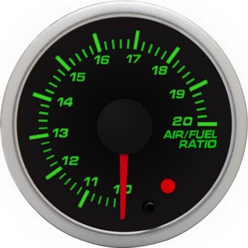52mm Air Fuel Ratio Gauge Pointer Display With Wideband O2 Oxygen Sensor Car Gauge for 12V Car