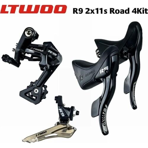 LTWOO R9 2x11Speed 22s Road Groupset derailluer kits, Shifter+Rear Derailleurs+Front ,Bicycle Shifter Compatible for5800, R7000