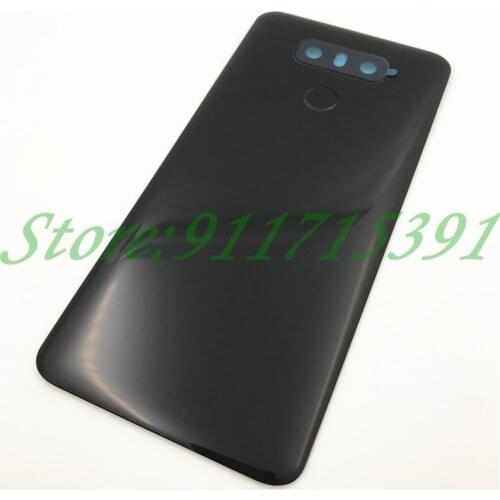 Original For LG G6 Battery Cover Housing Glass For H870 H871 H873 LS993 + Fingerprint Button Camera lens Adhesive Sticker