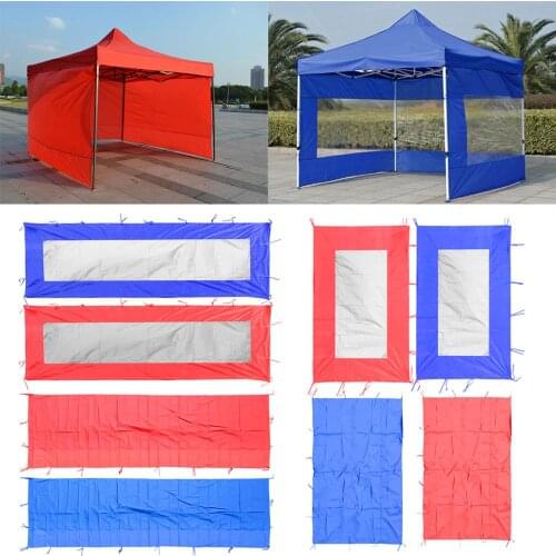 Canopy Side Wall Carport Enclosure Shelter Tent Party Sun Wall Sunshade Shelter Tarp Sidewall Sunshade for Camping Hiking