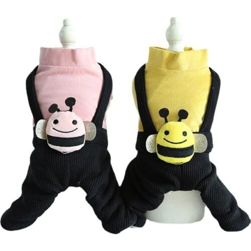 New Small Dog Garment Outfit Winter Pet Dog Clothes Jumpsuit Puppy Coat Apparel Yorkshire Pomeranian Bichon Clothing Jacket 2022