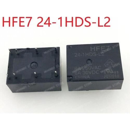New Relay HFE60-5-1HST-L2 HFE60-12-1HST-L2 HFE7-5-1HD-L2 HFE7-9-1HD-L1 HFE7-12-1HDS-L1 HFE7-24-1HDS-L2