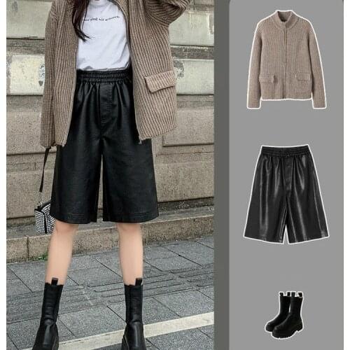 Женские кожаные брюки Populus Euphratica China At AliExpress