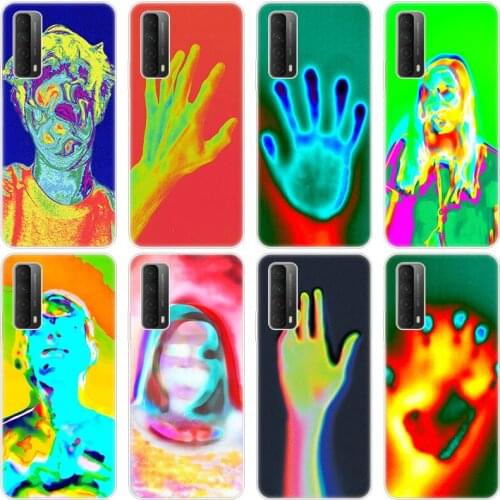 Thermal Heat Induction Silicone Phone Case for Huawei P50 Pro P40 Lite E P30 Pro P10 Plus P20 Lite P Smart Z 2021 Pro 2019 Cover