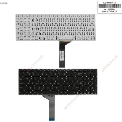 Computer parts notebook laptop replacement keyboard for ASUS K555 X555 BLACK